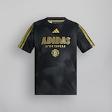 Manchester United x adidas Kids House of Tiro Cargo T-Shirt Black