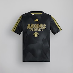 Manchester United x adidas Kids House of Tiro Cargo T-Shirt Black
