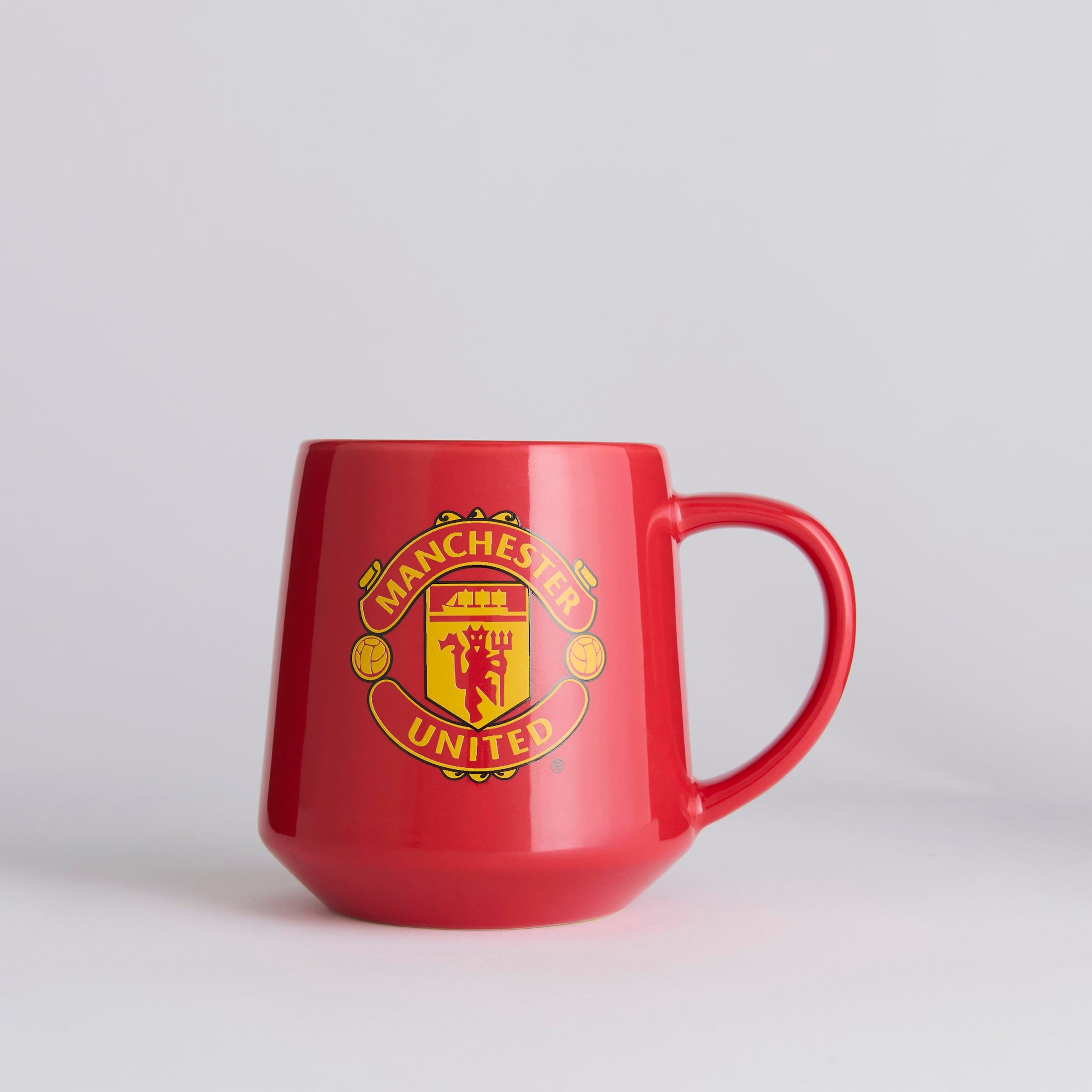Manchester United Large Base Mug Red Red Detail [2-4]