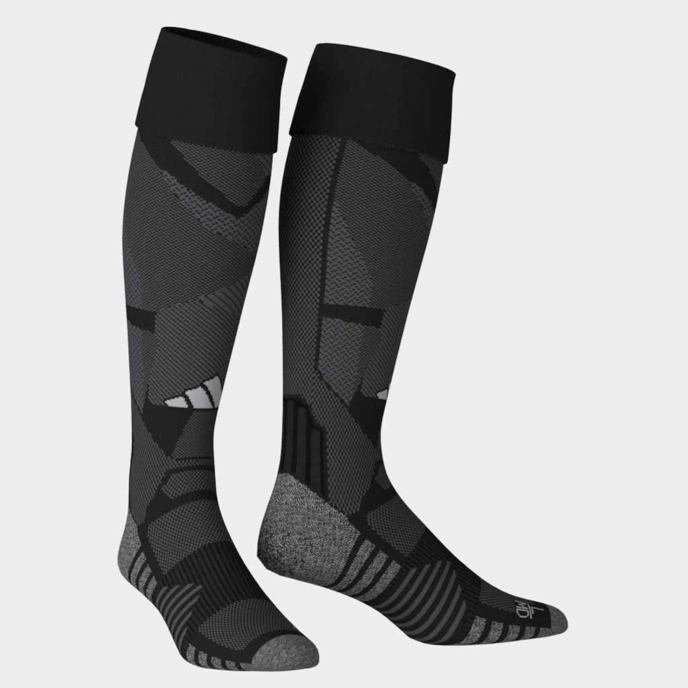 Manchester United 26/27 Home Goalkeeper Socks Black Noir Détail [4-4]