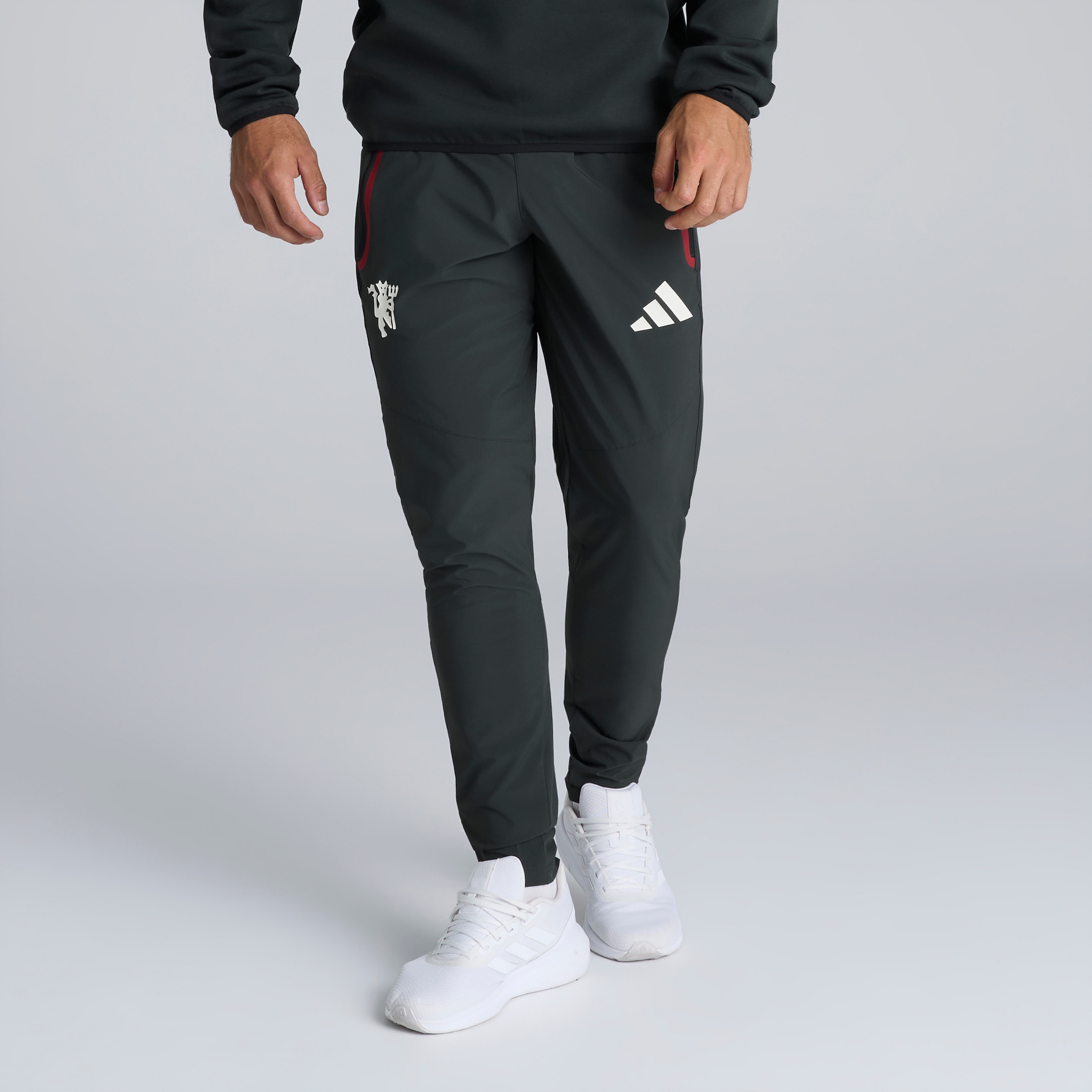 Manchester United Tiro Tech Track Pants Green Grün