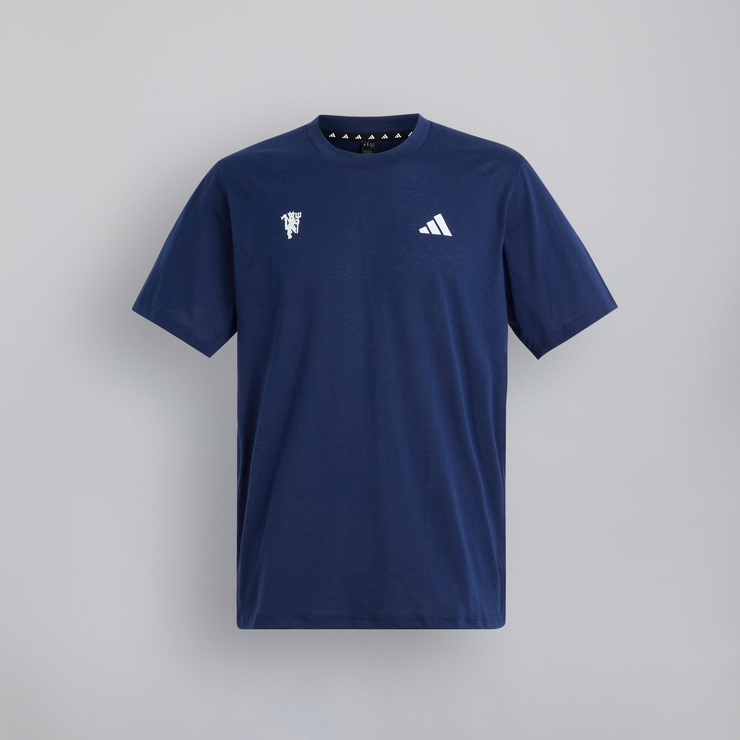 Manchester United x adidas Essentials Training AEROREADY Feelready T-shirt Blue Blue Detail [5-6]