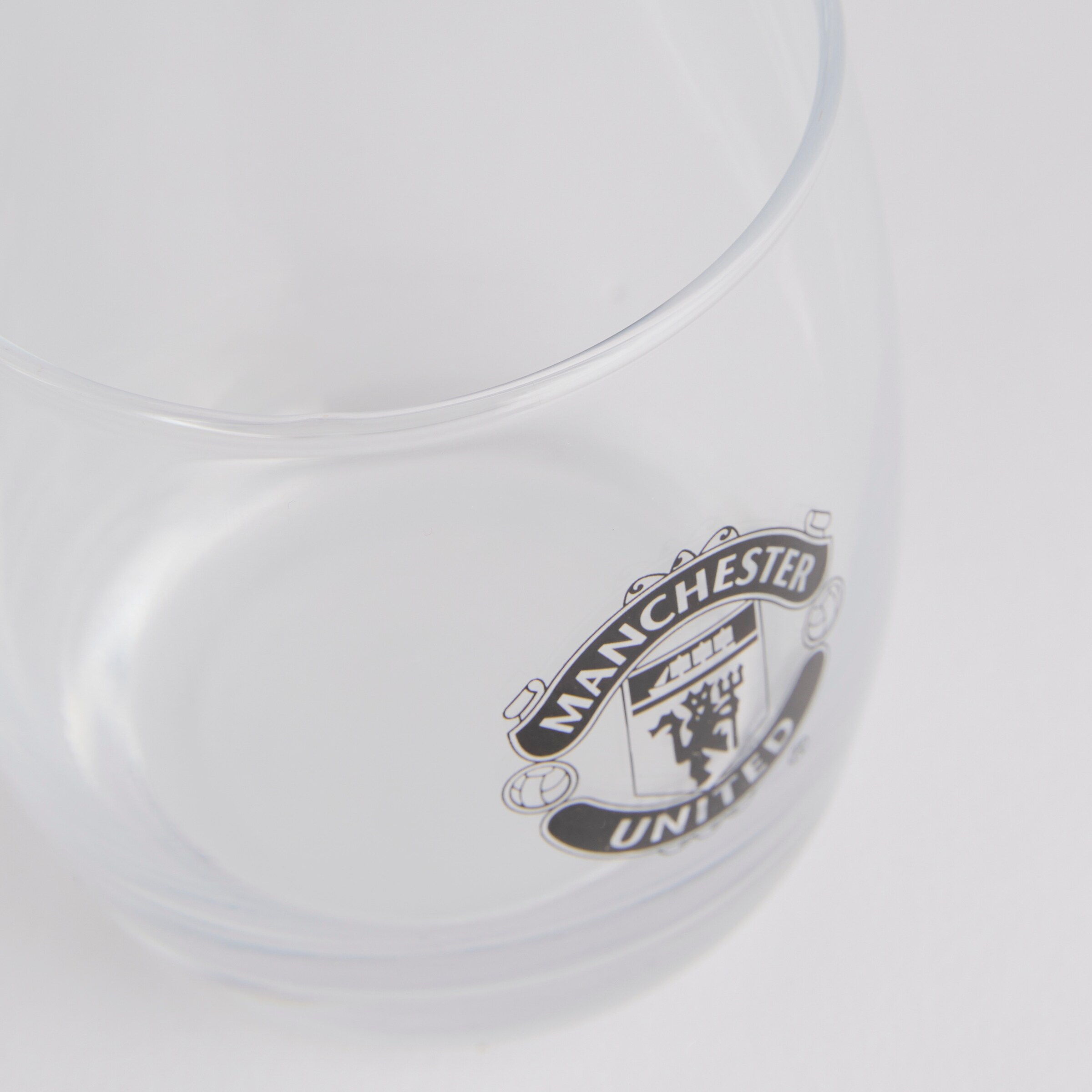 Manchester United Tumbler 2 Pack Clear Detail [4-4]