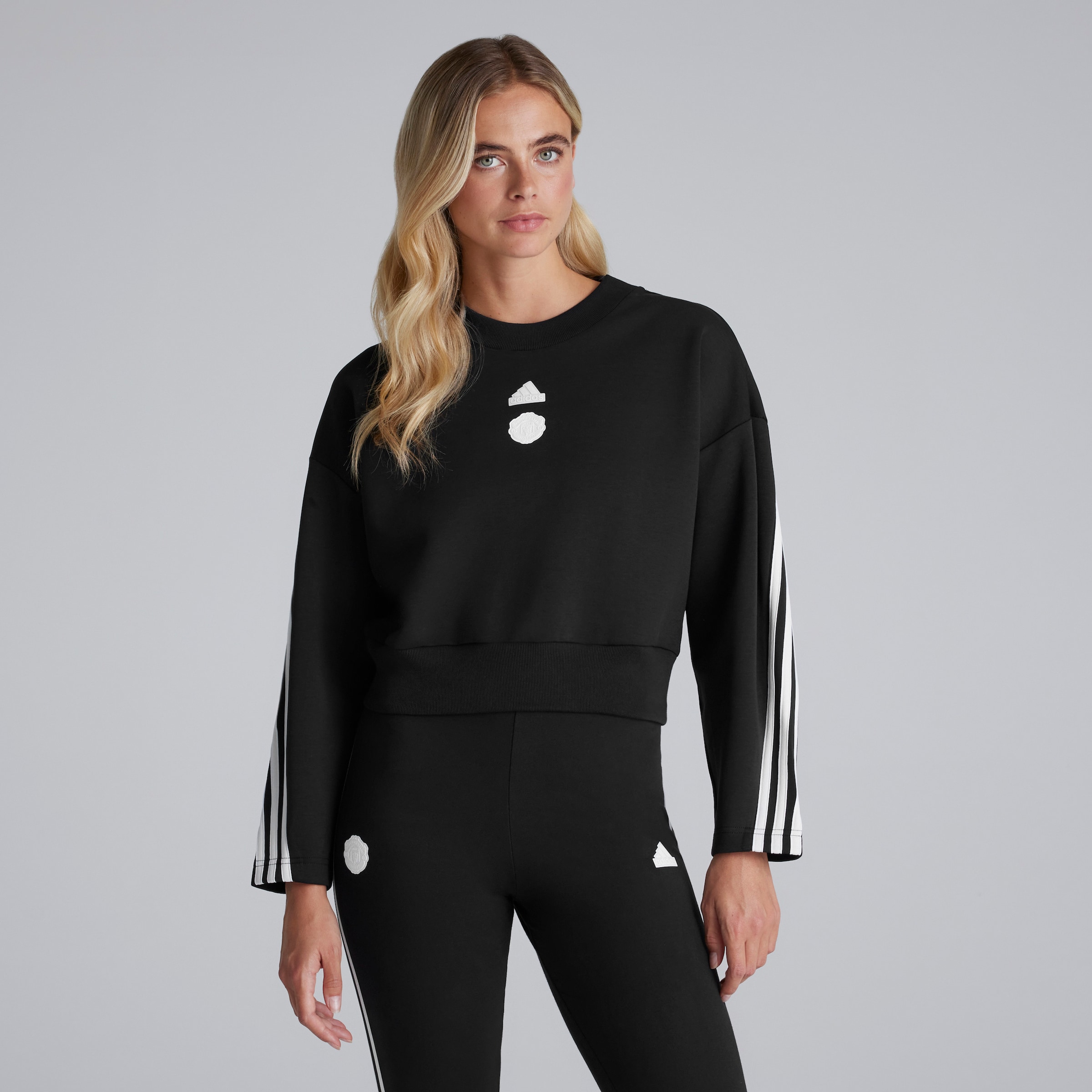 Sudadera negra mujer adidas online