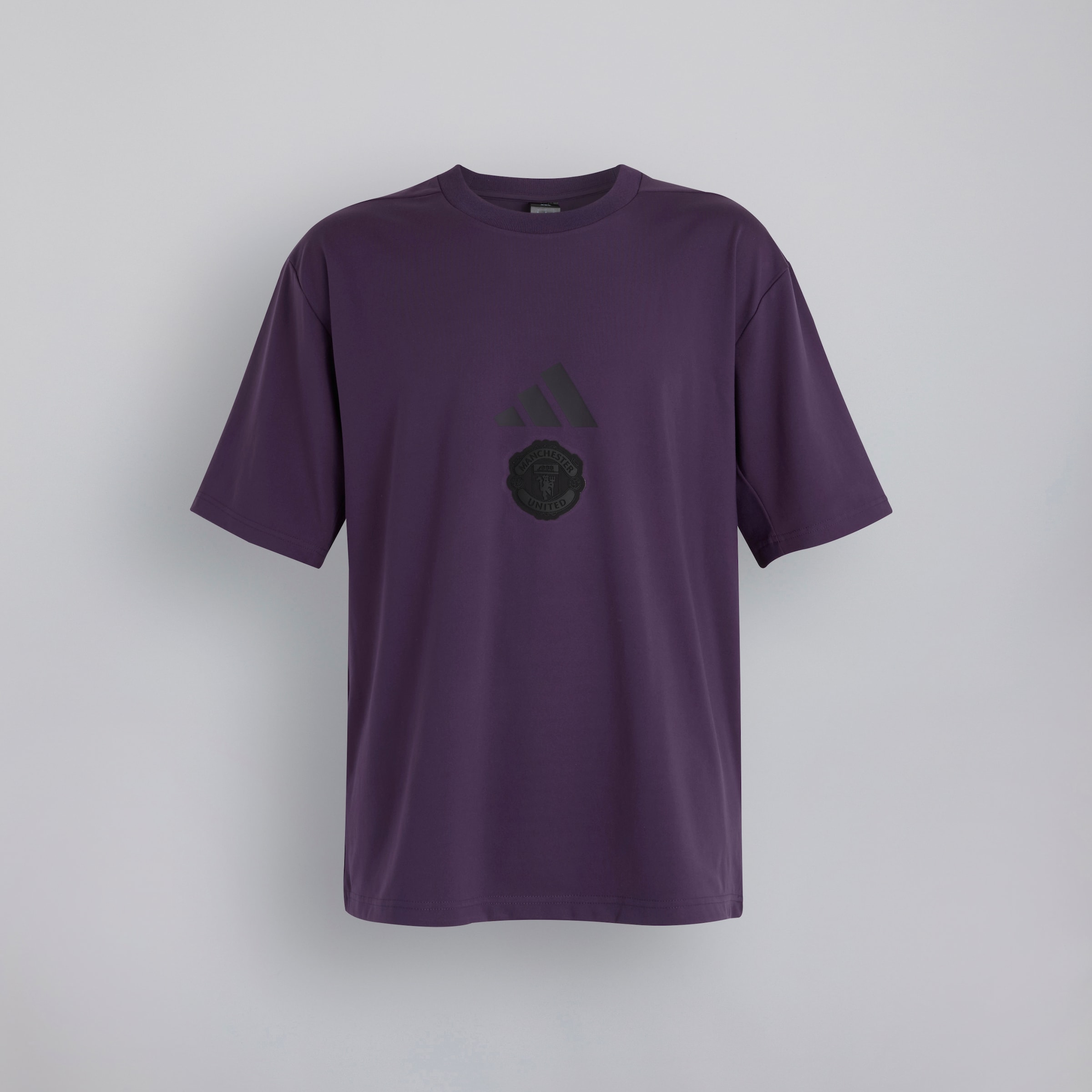 Manchester United x adidas Z.N.E. Loose T-Shirt Purple Purple