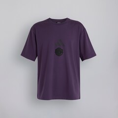 Manchester United x adidas Z.N.E. Loose T-Shirt Purple