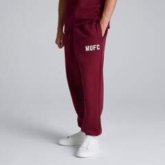 Manchester United Mens MUFC Joggers Burgundy