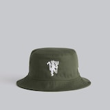 Manchester United x New Era Devil Bucket Hat Olive