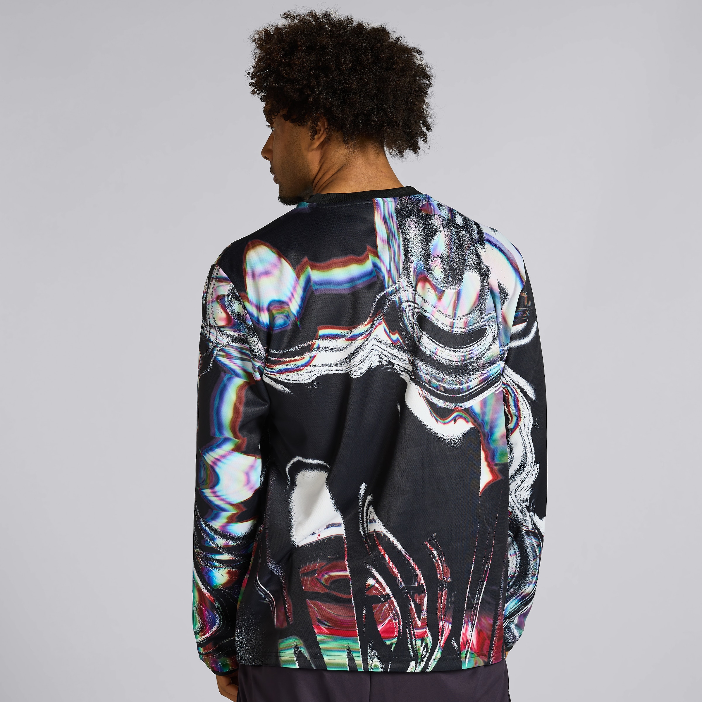 Manchester United 25/26 Pre Match Warm Top Black Detail [2-5]