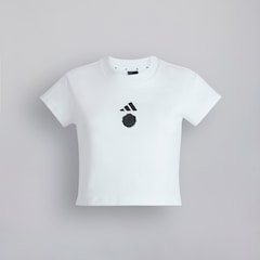 Manchester United x adidas Womens Future Icons Baby T-shirt White