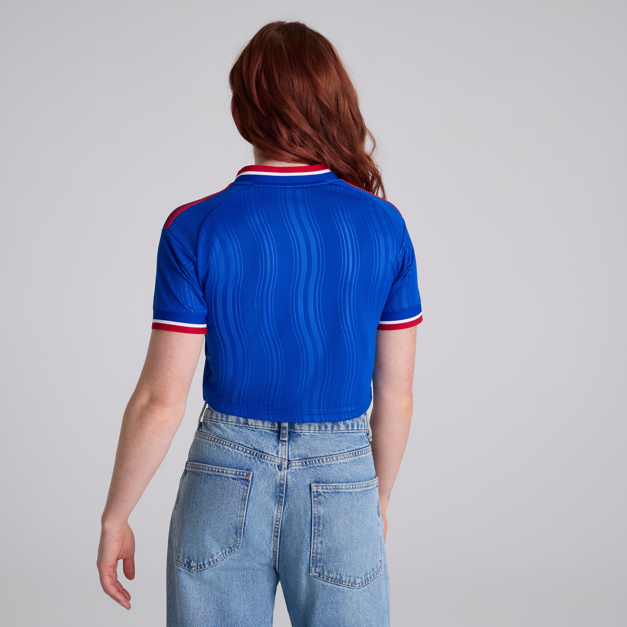 Manchester United Womens 26/27 Away Cropped Jersey Blue Detail [2-5]