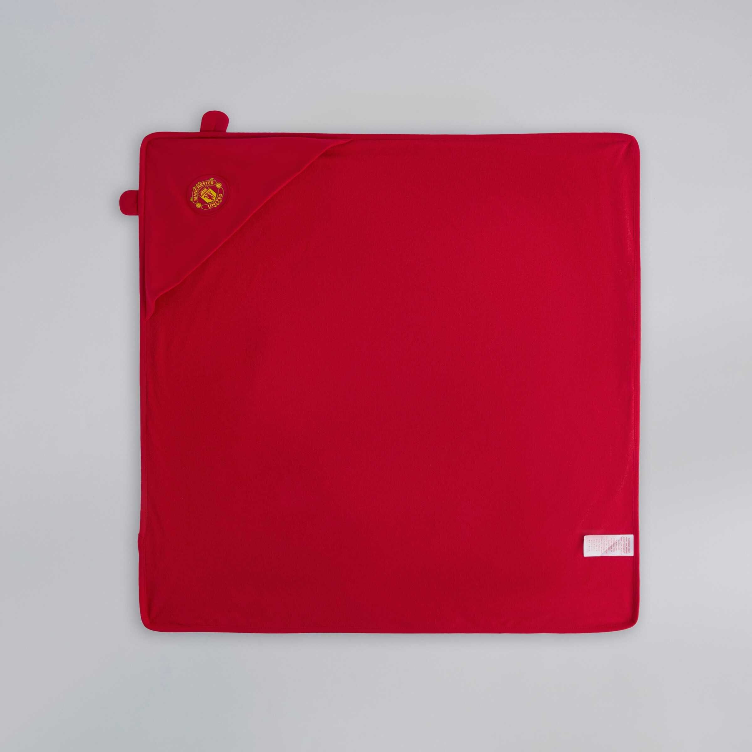 Manchester United Baby Hooded Towel with Devil Horns Red Red Detail [2-4]