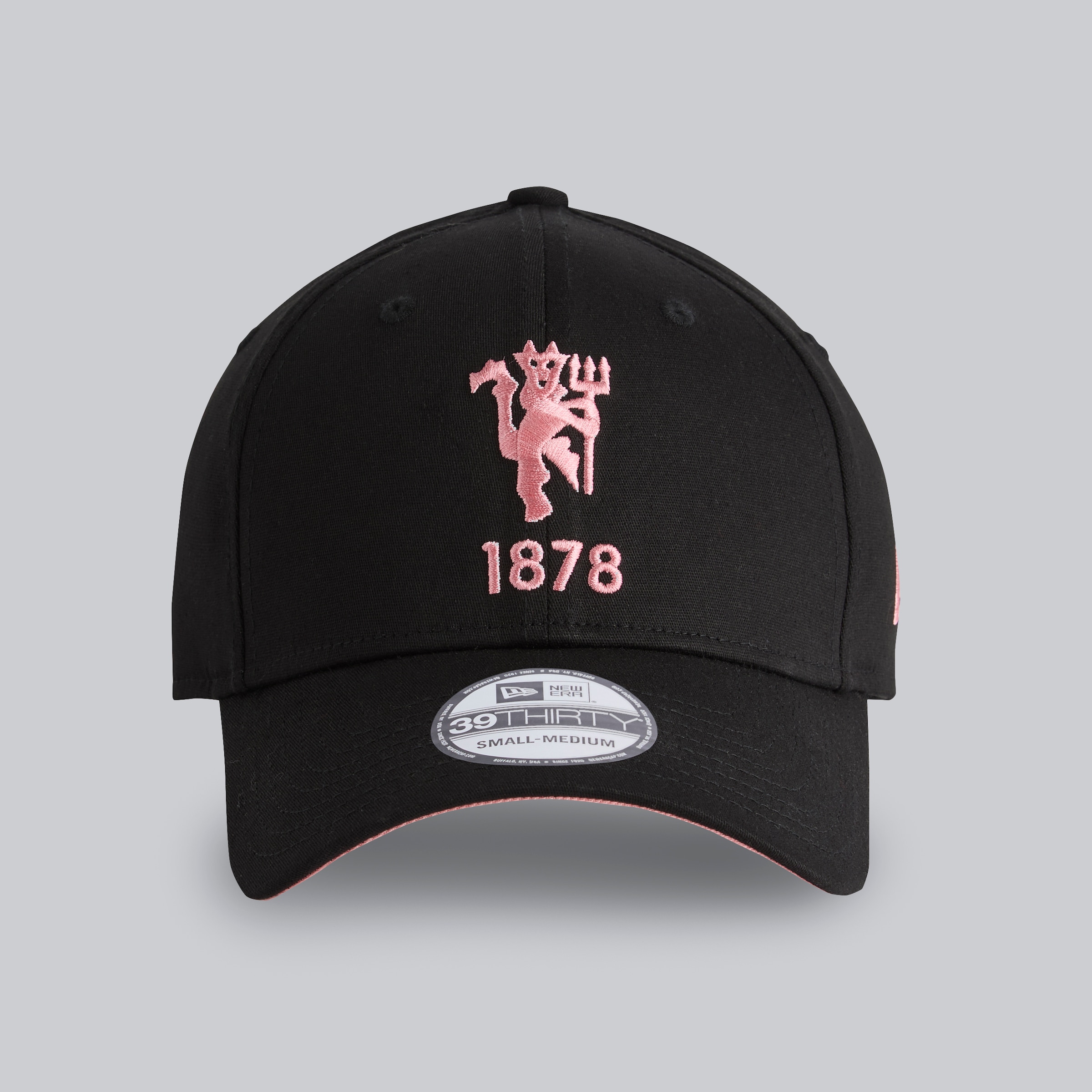 Manchester United x New Era 1878 Devil 39Thirty Cap Black Black Detail [2-5]