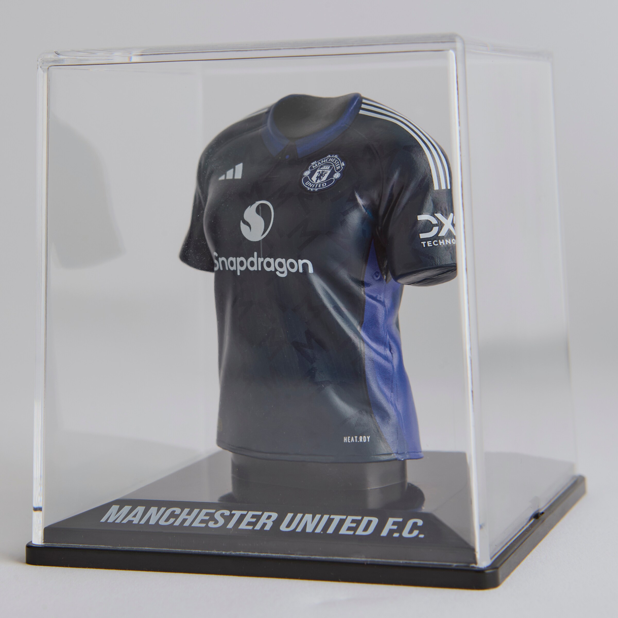 Manchester United 24/25 Away Jersey Collectible Navy Bleu marine Détail [4-4]