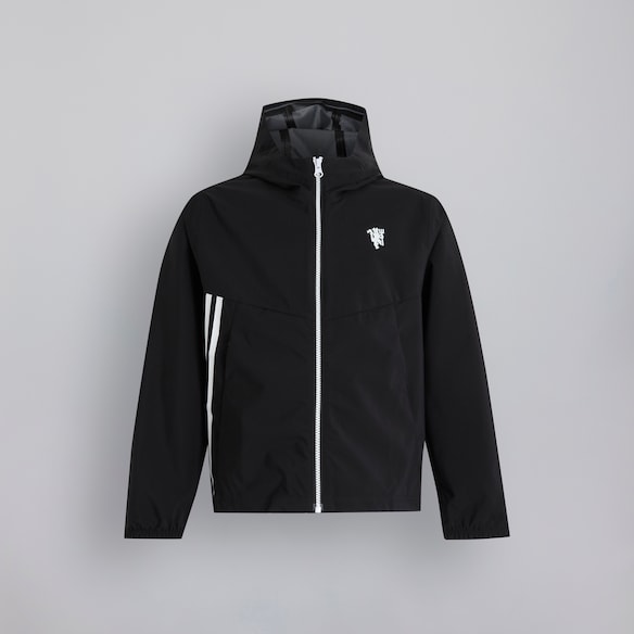 Manchester United x adidas Kids Golf Provisional Jacket Black Noir