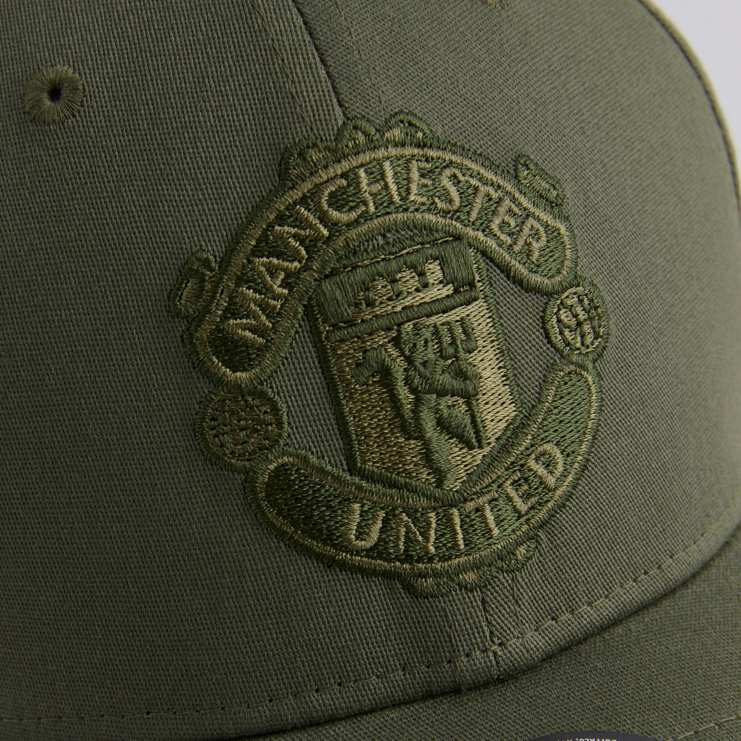 Manchester United x New Era Crest 39Thirty Cap Green Green Detail [5-5]