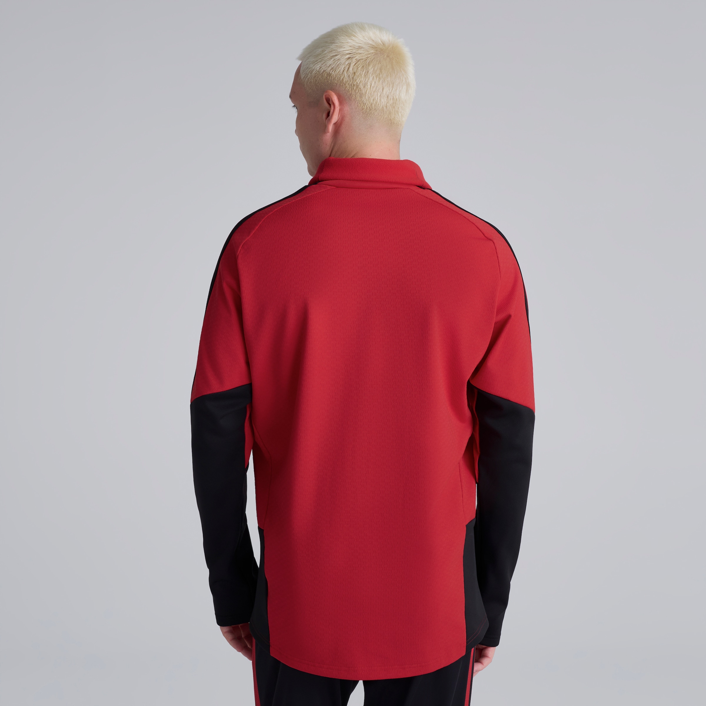 Manchester United 26/27 Training Tiro Authentic Warm Top Red Red Detail [2-7]