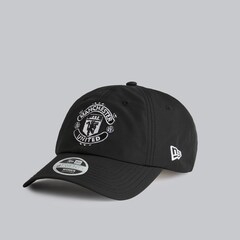 Manchester United x New Era Womens Open Back Cap Black