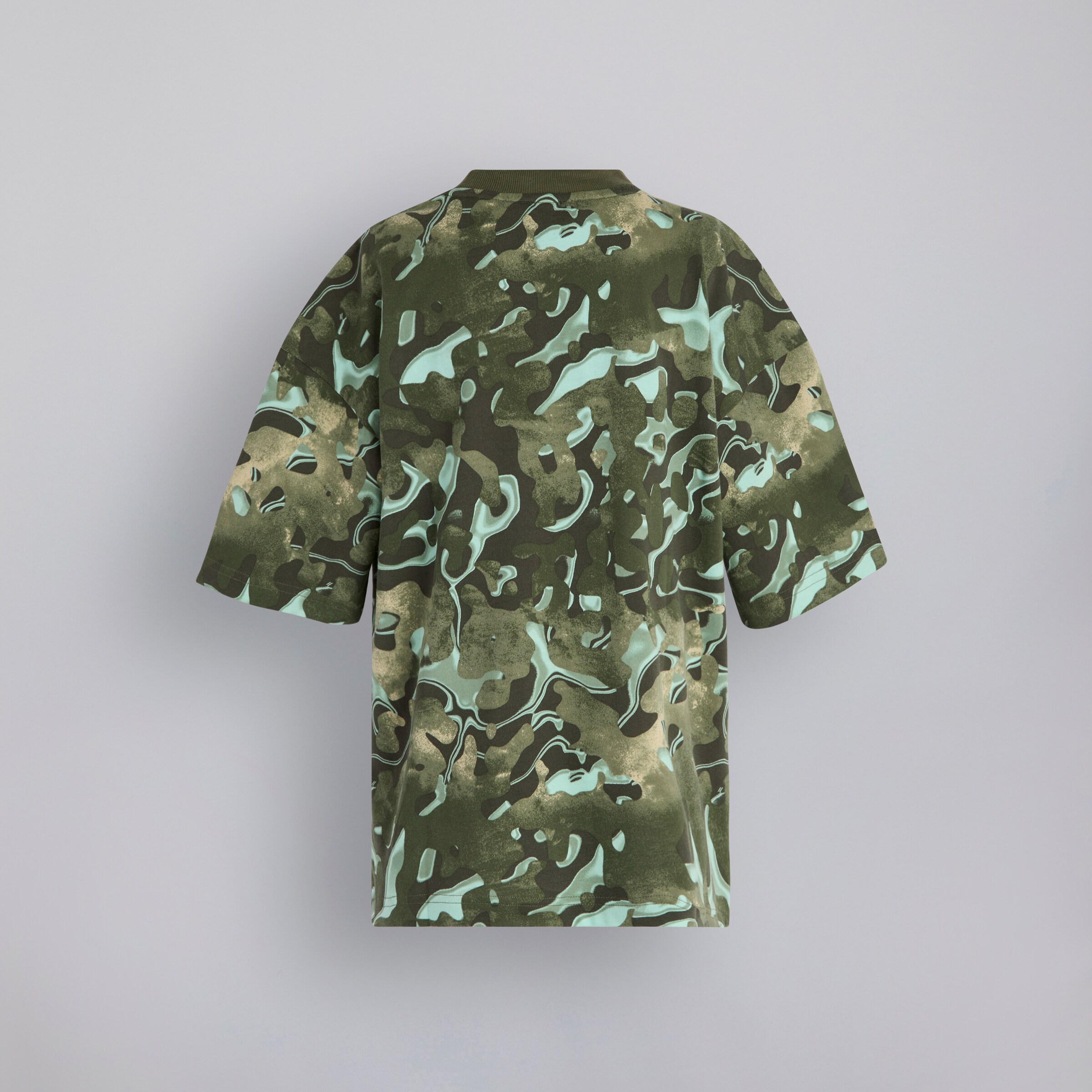 Manchester United x adidas Kids Future Icons T-Shirt Green Green Detail [2-2]