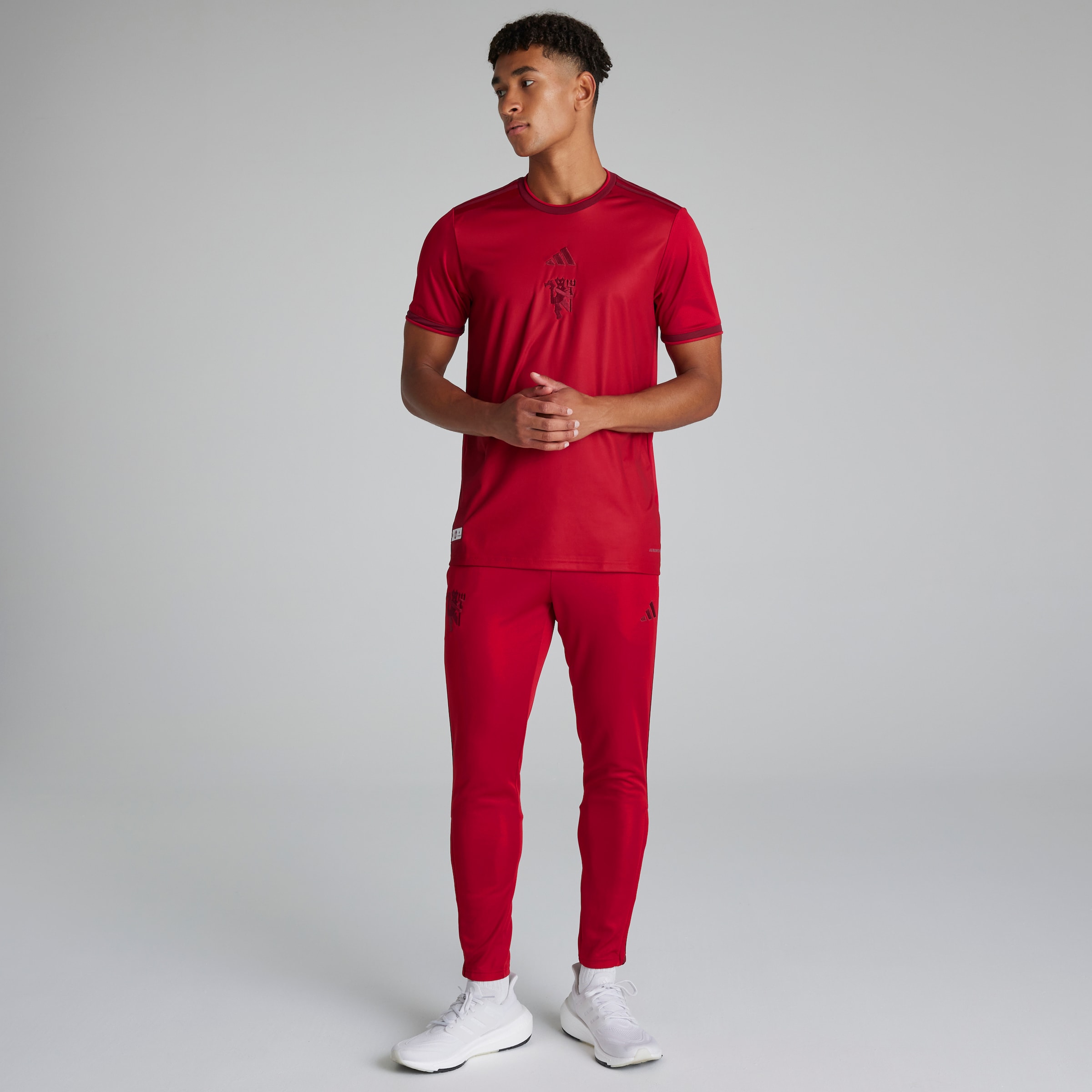 Manchester United X adidas Red Jersey Red Detail [3-6]