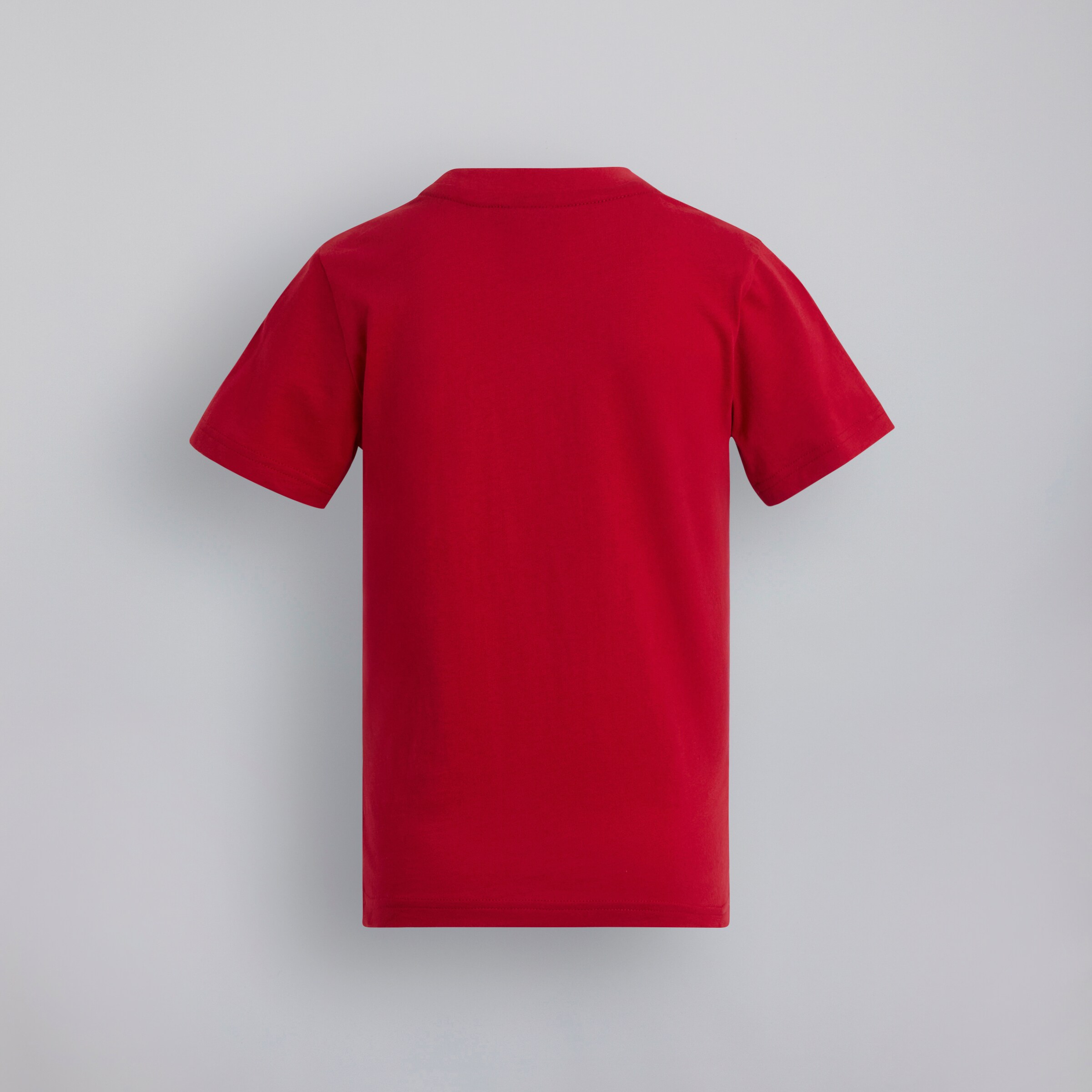 Manchester United Kids Devil Essentials T-Shirt Red Rouge Détail [2-2]