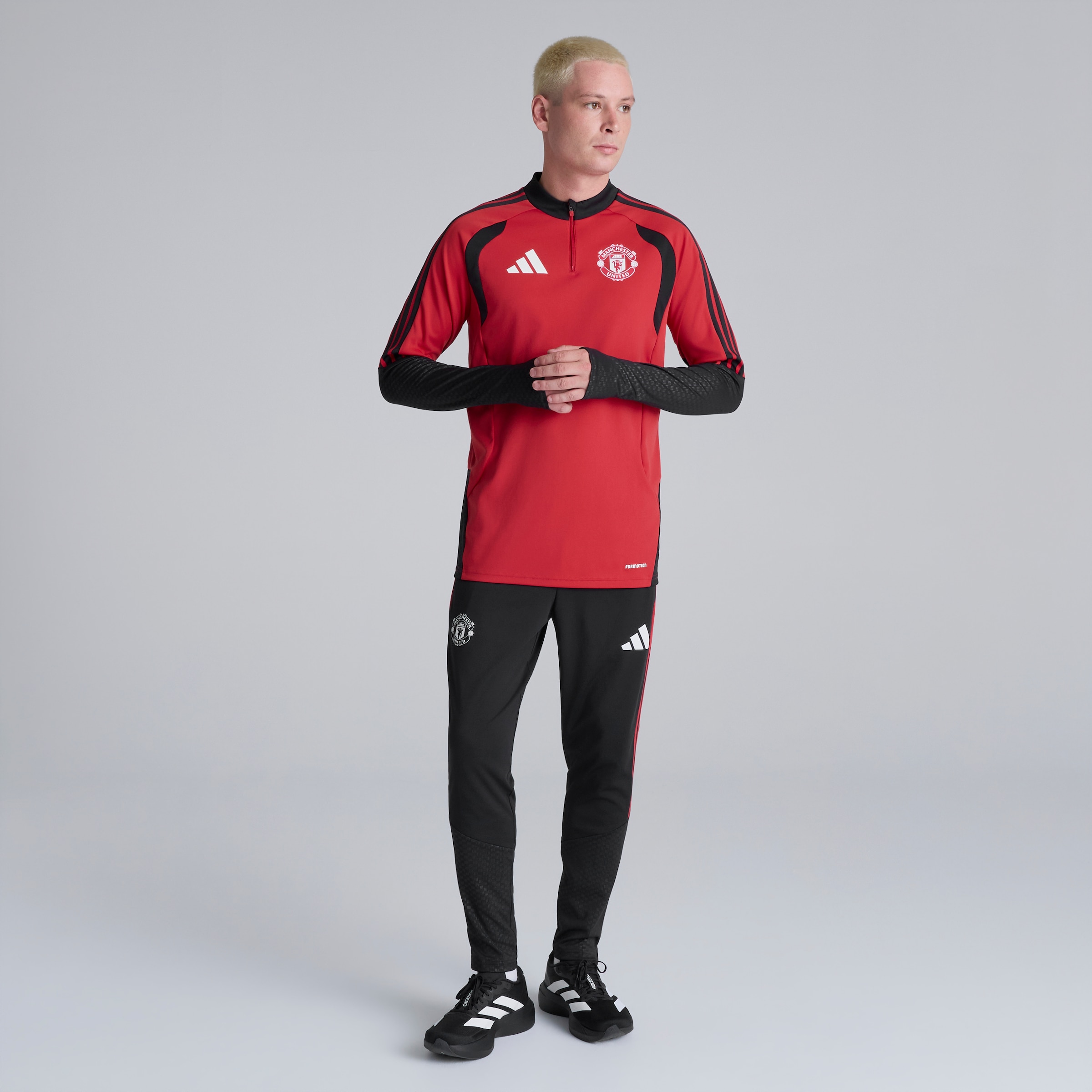 Manchester United 26/27 Training Tiro Pants Black Black Detail [3-6]