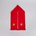 Manchester United Embroidered Crest Scarf Red