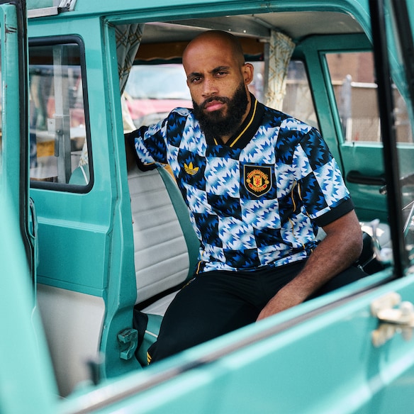 Manchester United x adidas LFSTLR Jersey Blue Multi