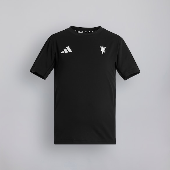 Manchester United x adidas Kids Essentials Training AEROREADY T-Shirt Black Black
