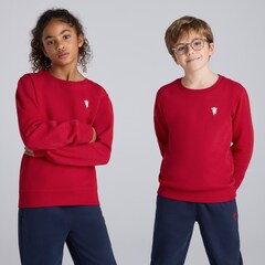 Manchester United Kids Devil Essentials Sweatshirt Red