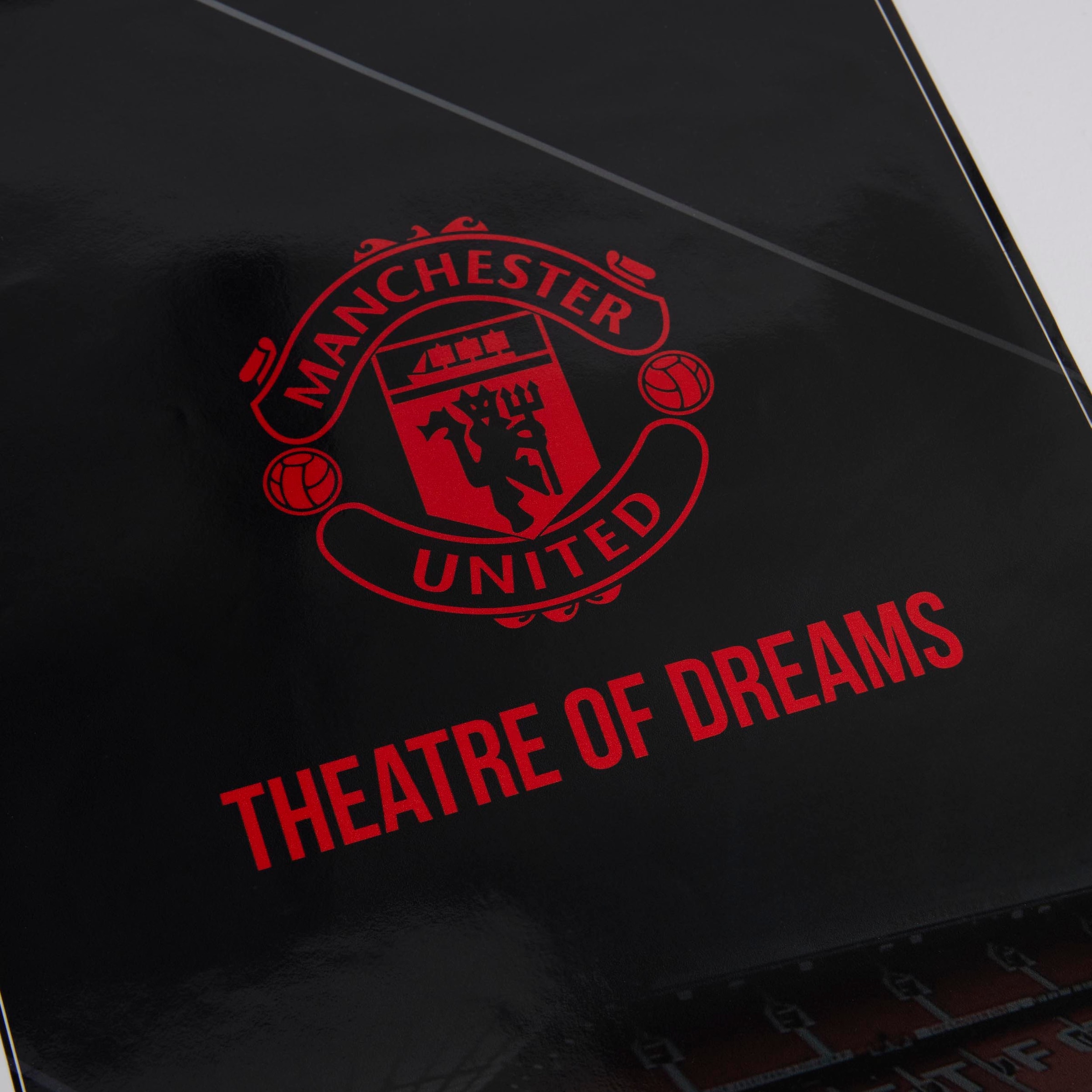 Manchester United PS5 Disc Digital (Original) Console Skin Bundle Black Black Detail [3-4]