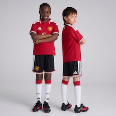 Manchester United Kids 26/27 Home Shorts Black
