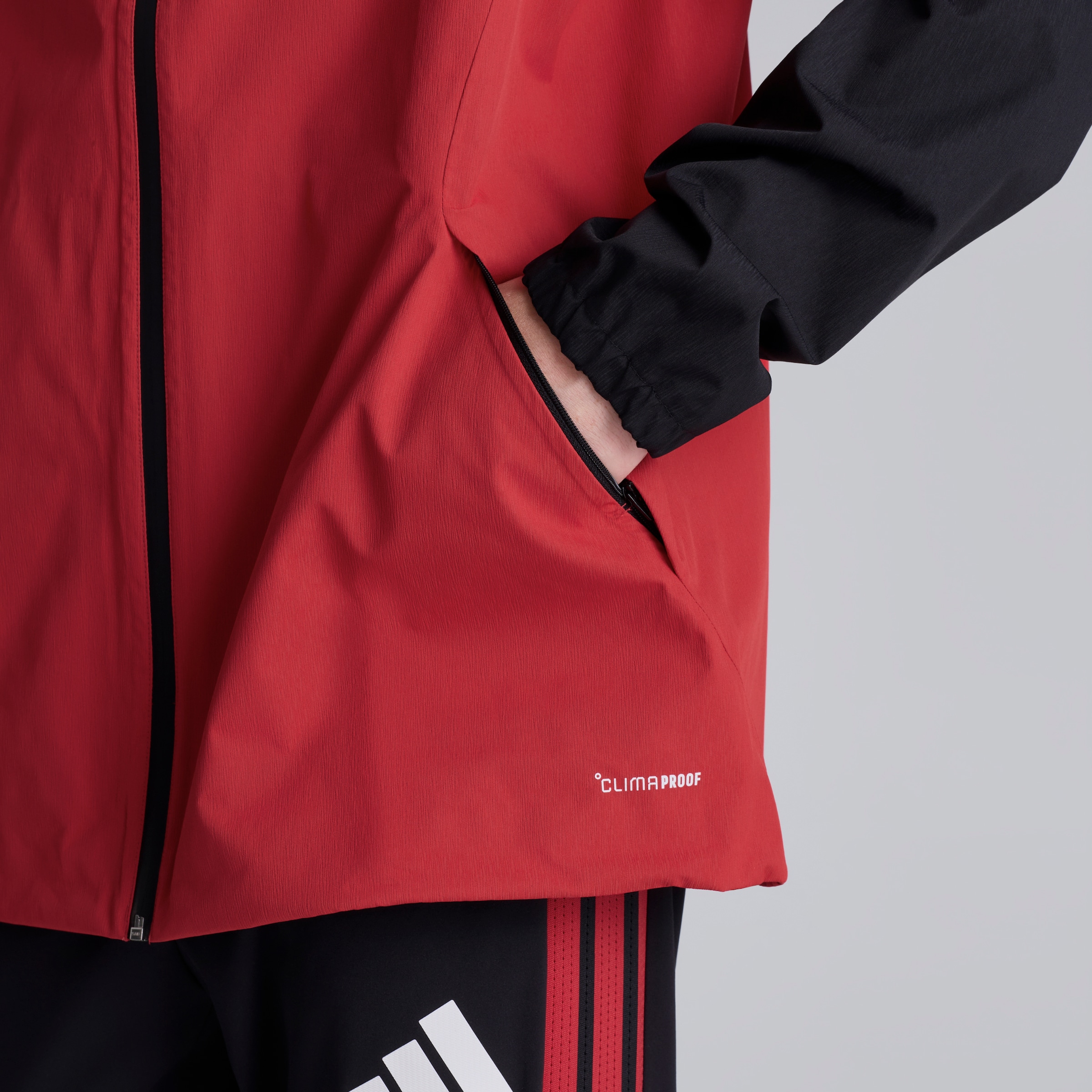 Manchester United 26/27 Training Tiro Authentic Rain Jacket Red Red Detail [4-6]