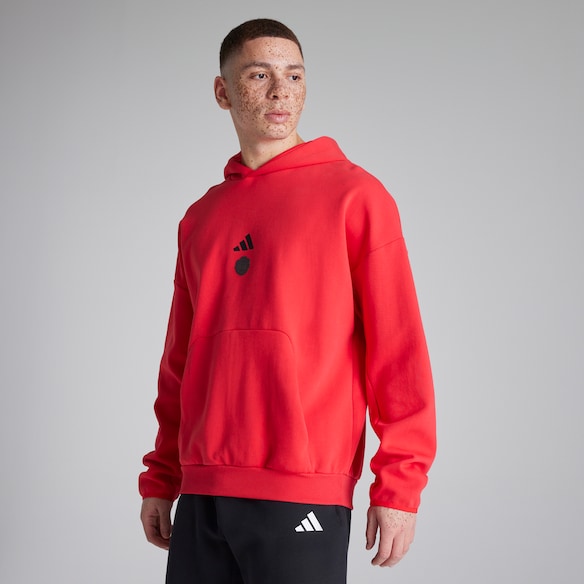 Manchester United x adidas Future Icons Hoodie Red Red