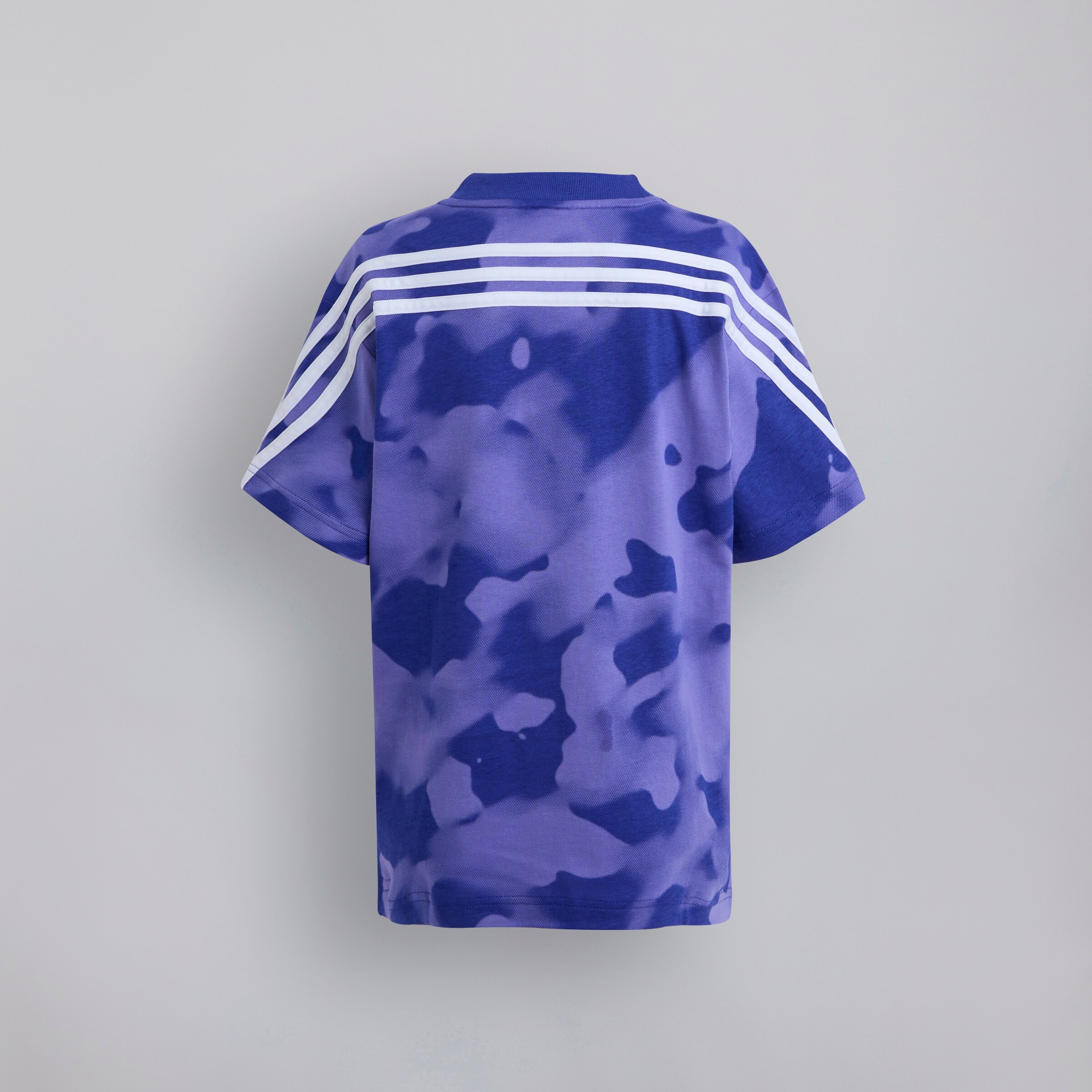 Buy Manchester United Adidas Youth Future Icons Camo Printed T Shirt Blue Manchester United Store