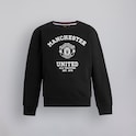 Manchester United Kids Varsity Sweatshirt Black