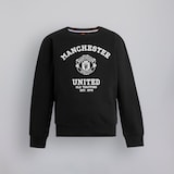 Manchester United Kids Varsity Sweatshirt Black