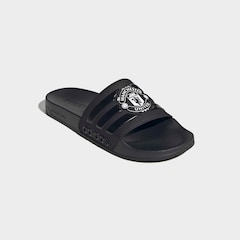 Manchester United x adidas Adilette Sliders Black