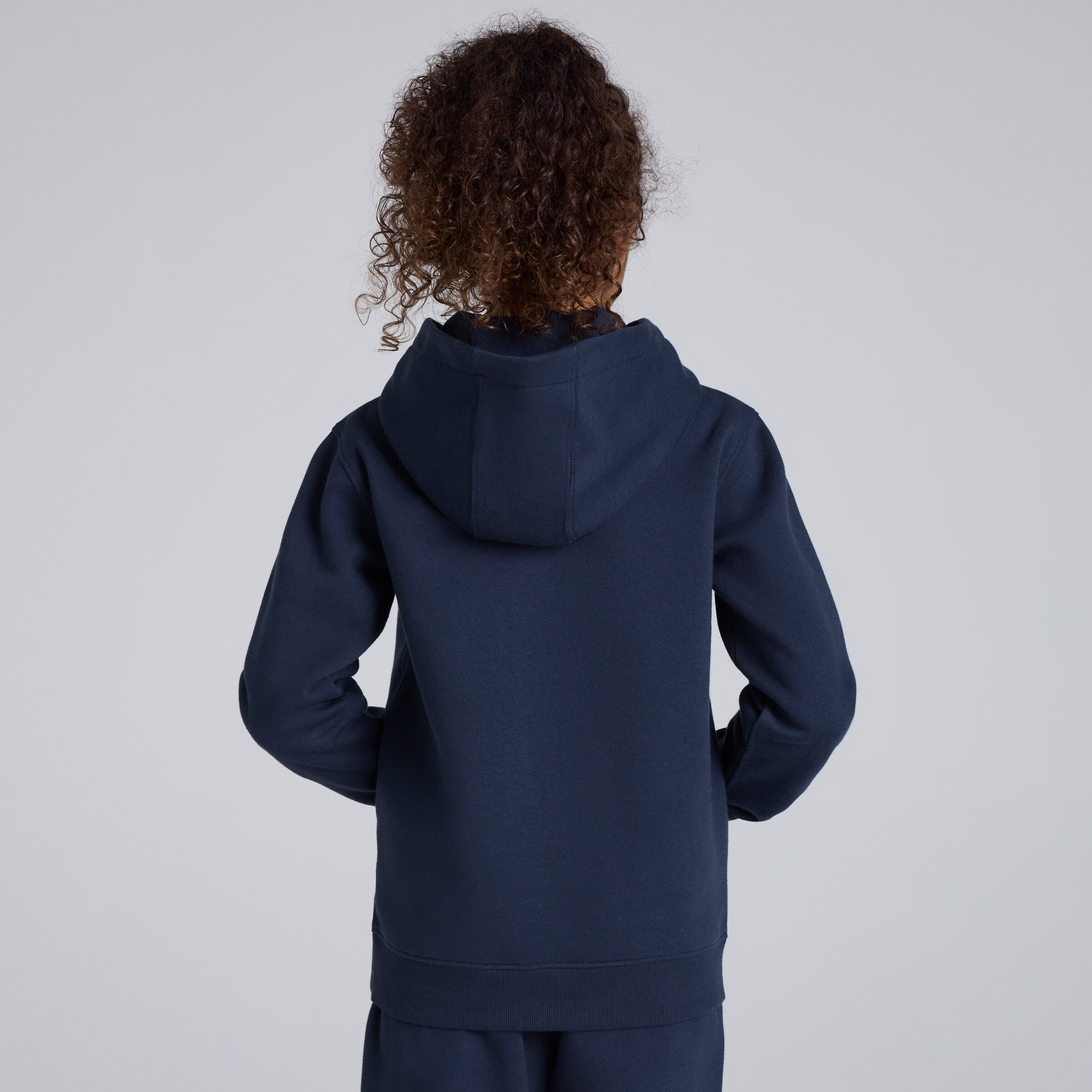 Manchester United Kids Varsity Overhead Hoodie Navy Navy blue Detail [2-5]