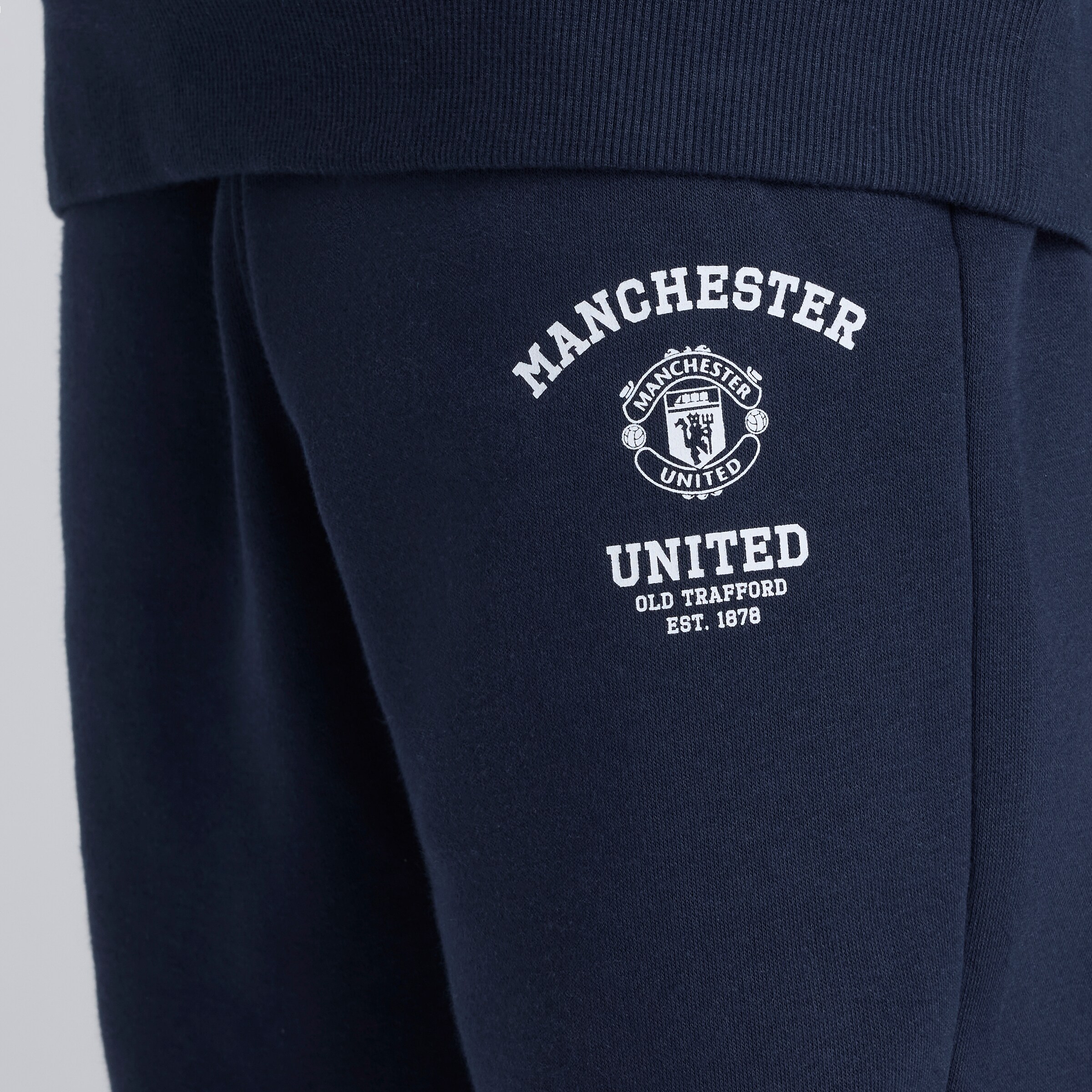Manchester United Kids Varsity Joggers Navy Navy blue Detail [4-4]