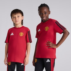 Manchester United x adidas Kids DNA T-Shirt Red