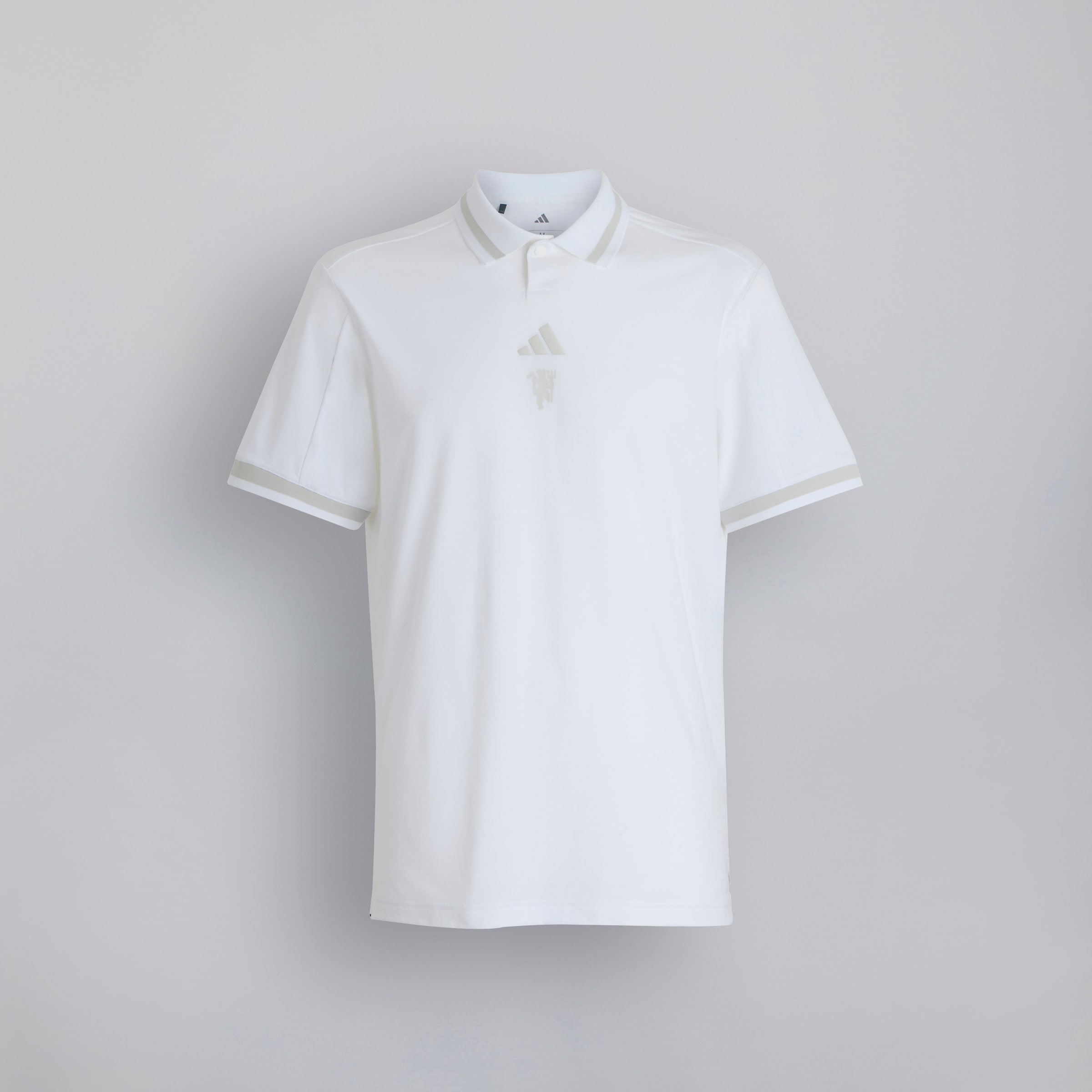 Manchester United x adidas Golf Beyond The Course Polo Shirt White White