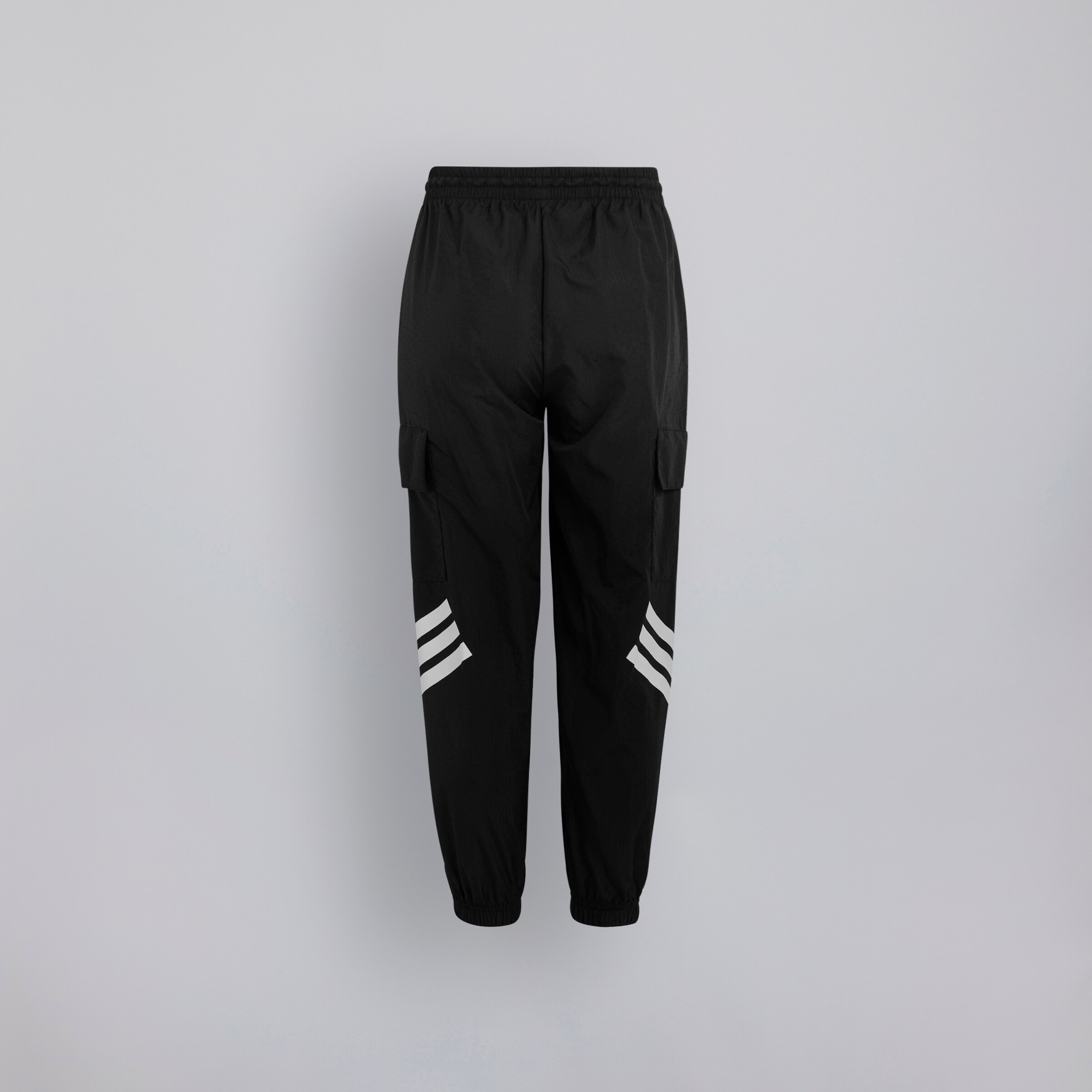 Manchester United x adidas Kids Future Icons Woven Pant Black Black Detail [2-2]