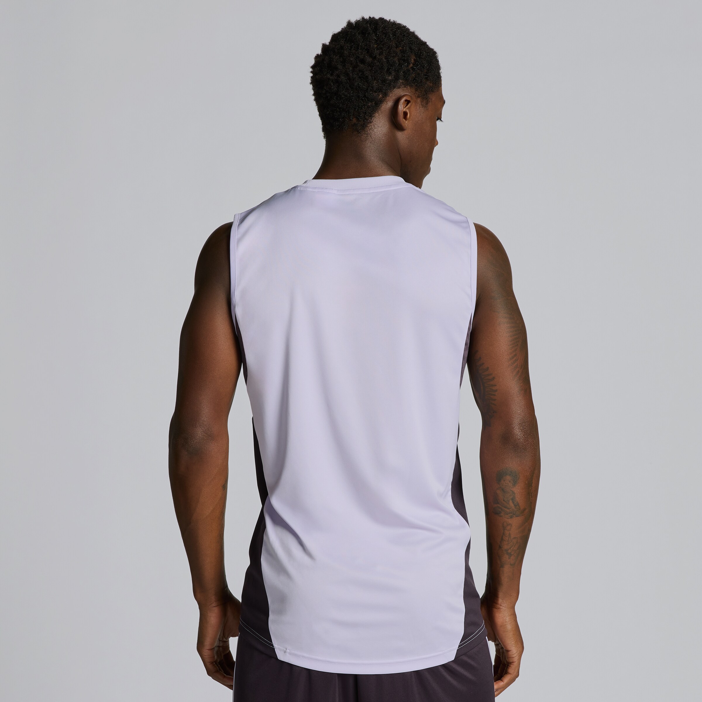 Manchester United Tiro 25 Competition Sleeveless Jersey Purple Detail [2-5]