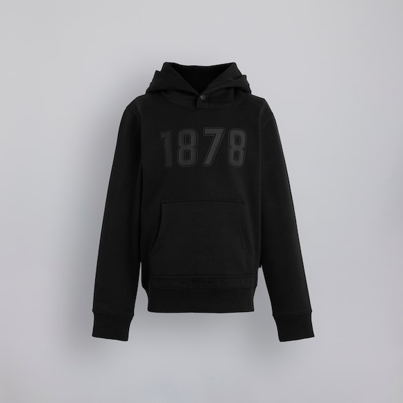 Manchester United Kids 1878 Overhead Hoodie Black Black