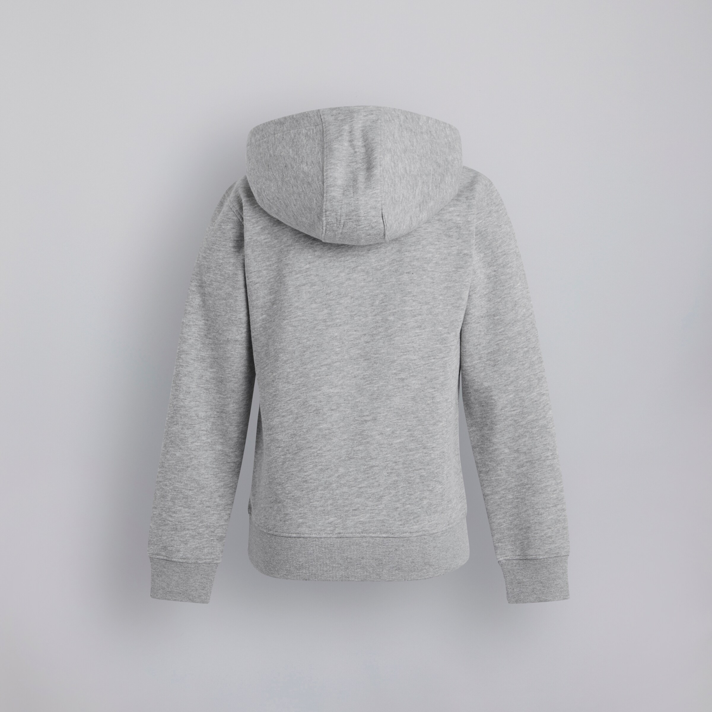 Manchester United Kids Devil Essentials Overhead Hoodie Grey Grey Detail [2-2]