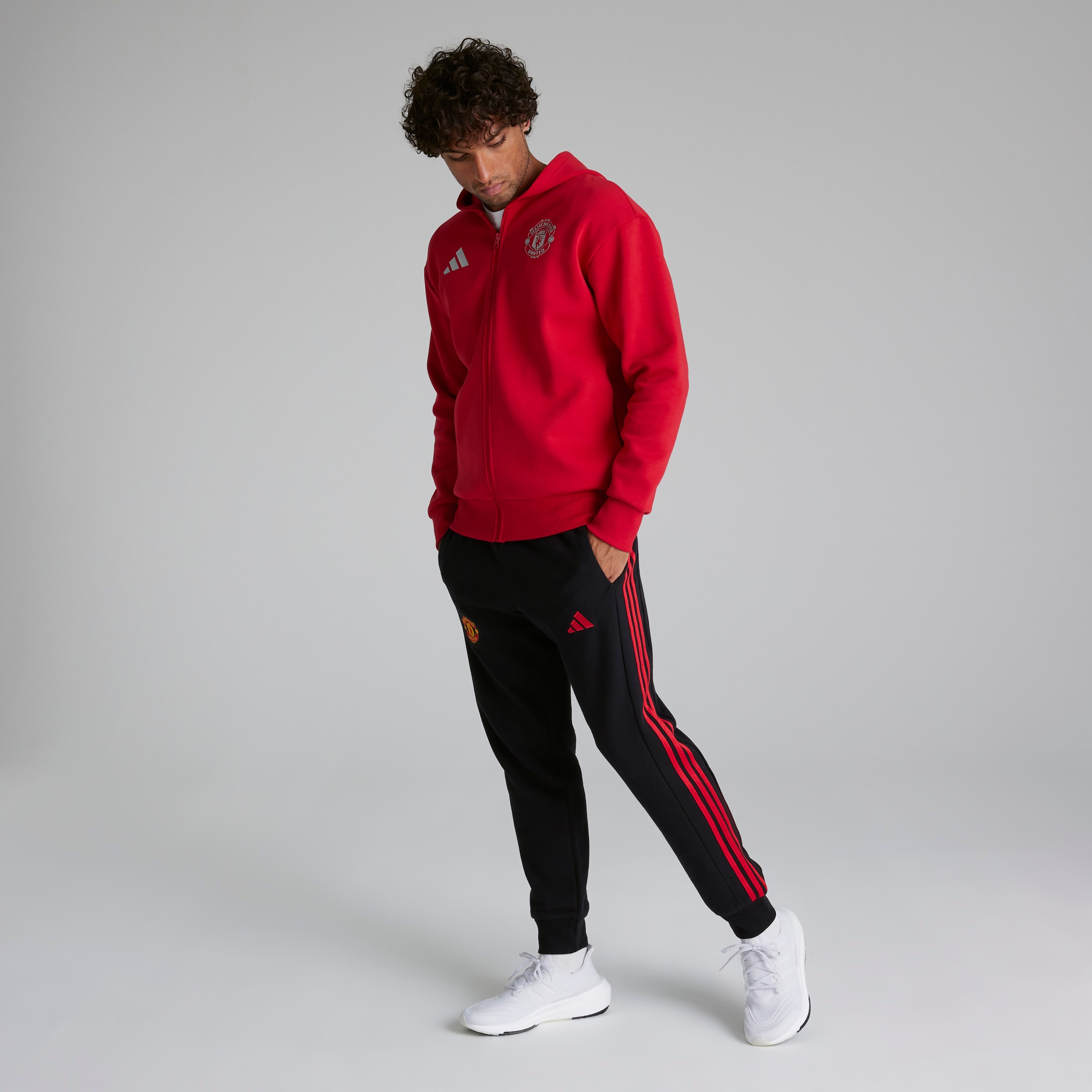 Manchester United Bas de survÃªtement ADN Noir Noir Détail [3-7]