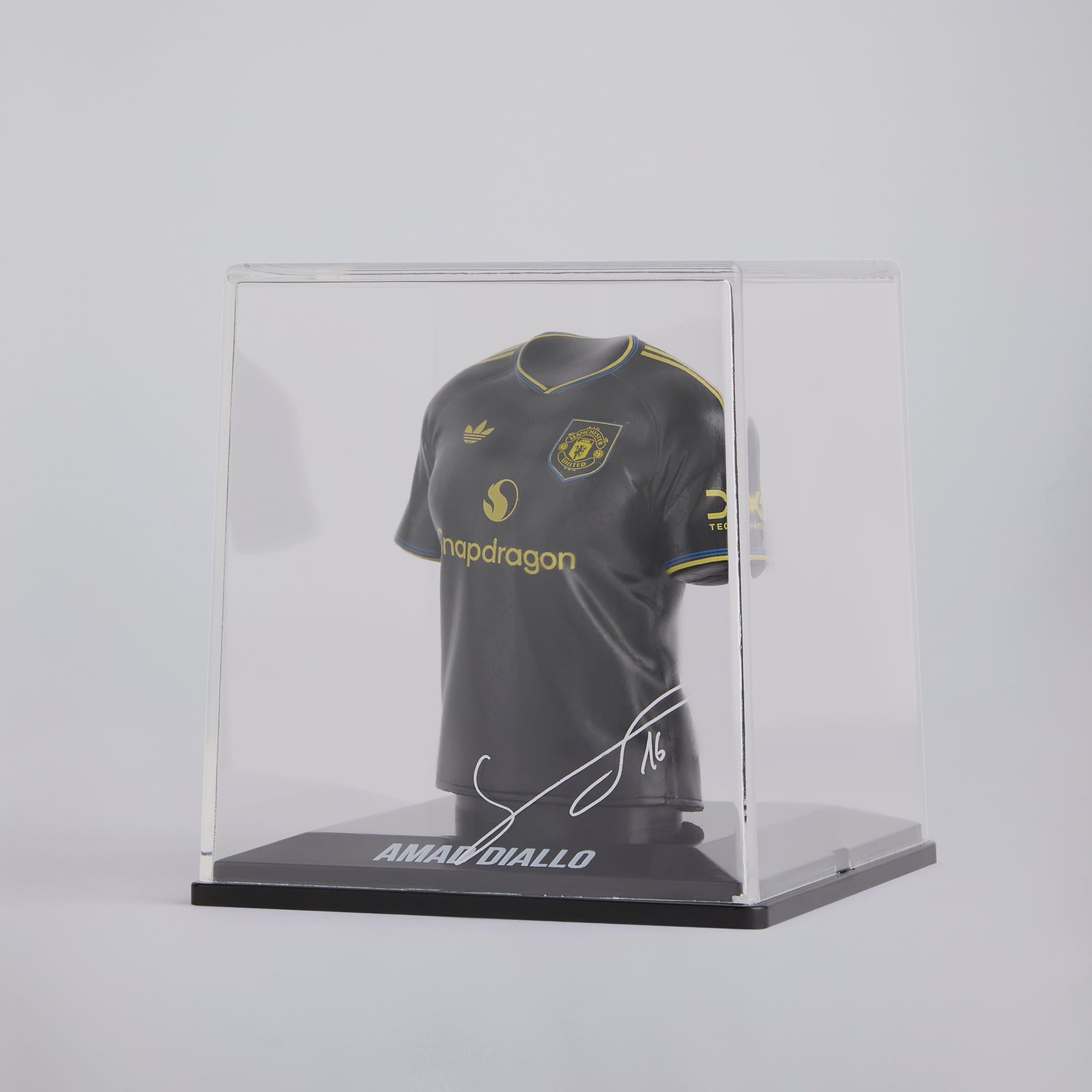 Manchester United Amad Third Jersey 25/26 Collectible Black Black Detail [4-4]