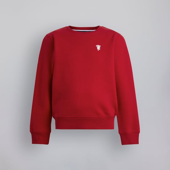 Manchester United Kids Devil Essentials Sweatshirt Red Red