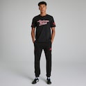 Manchester United x adidas US Pack Tracksuit Bottoms Black